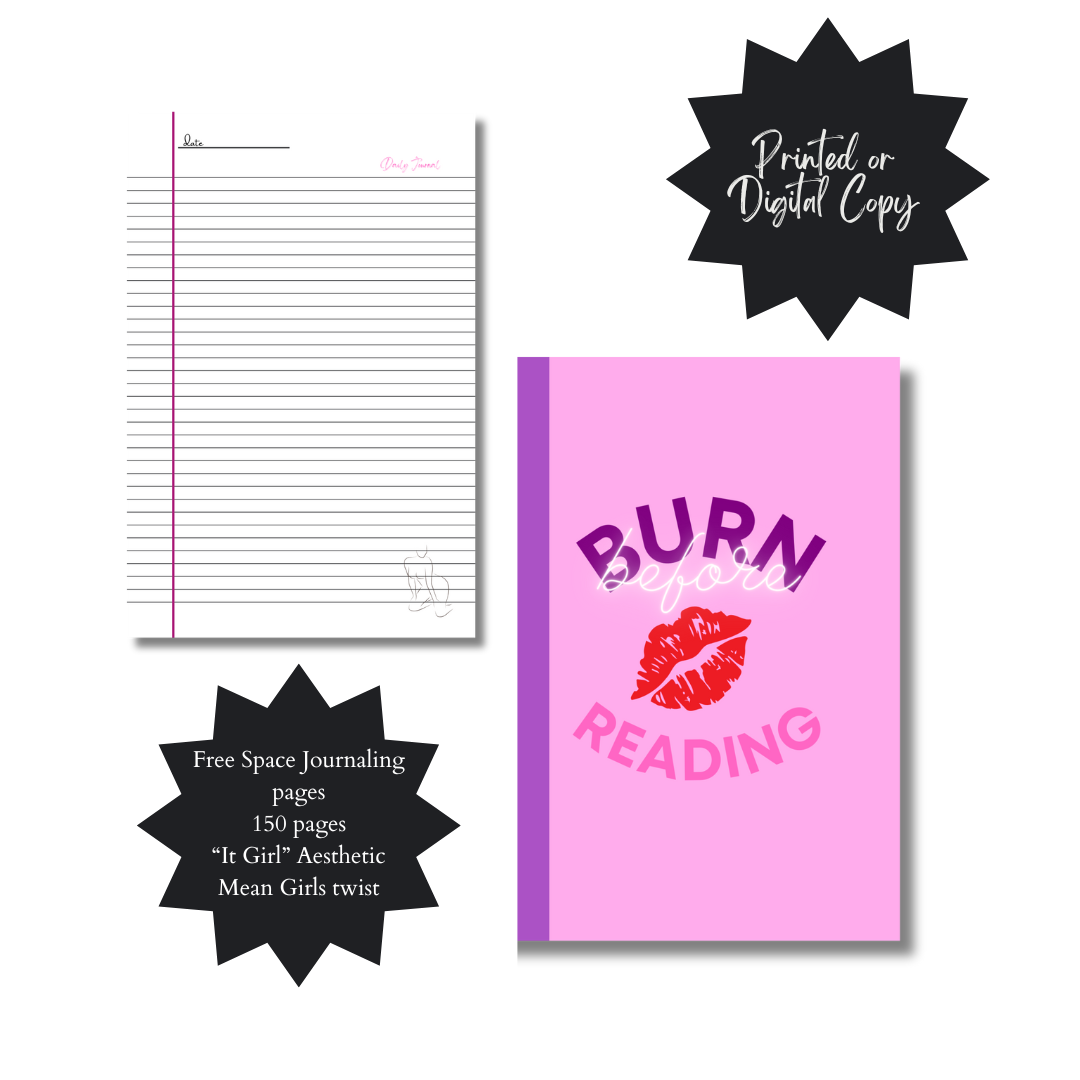 Burn Before Reading Journal
